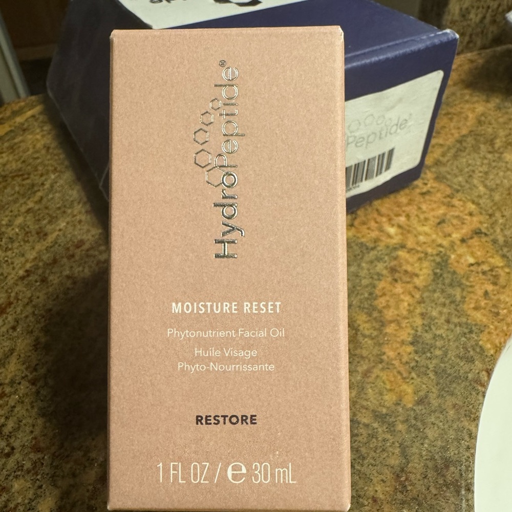 HydroPeptide Pink and Blue Packaging